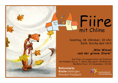 Ökumenisches Fiire mit Chline Ökumenisches Fiire mit Chline